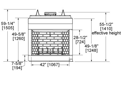 Icon Series Wood Fireplace By Heatilator Best Fire Hearth Patio